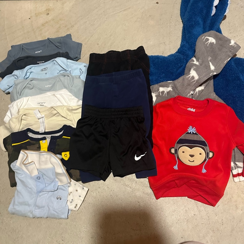 12 month boy clothing bundle